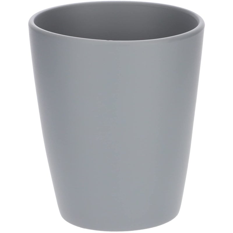 Doniczka osłonka ceramiczna na kwiaty 12 cm szara matowa - KOTARBAU