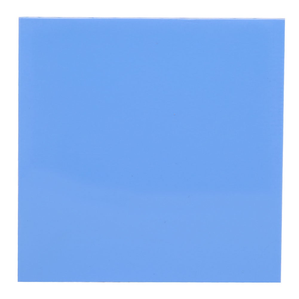 5 pezzi di cuscinetto di conduttività termica in silicone per dissipatore di calore CPU GPU 100x100x0,5 mm 1,5 W m-k - 3