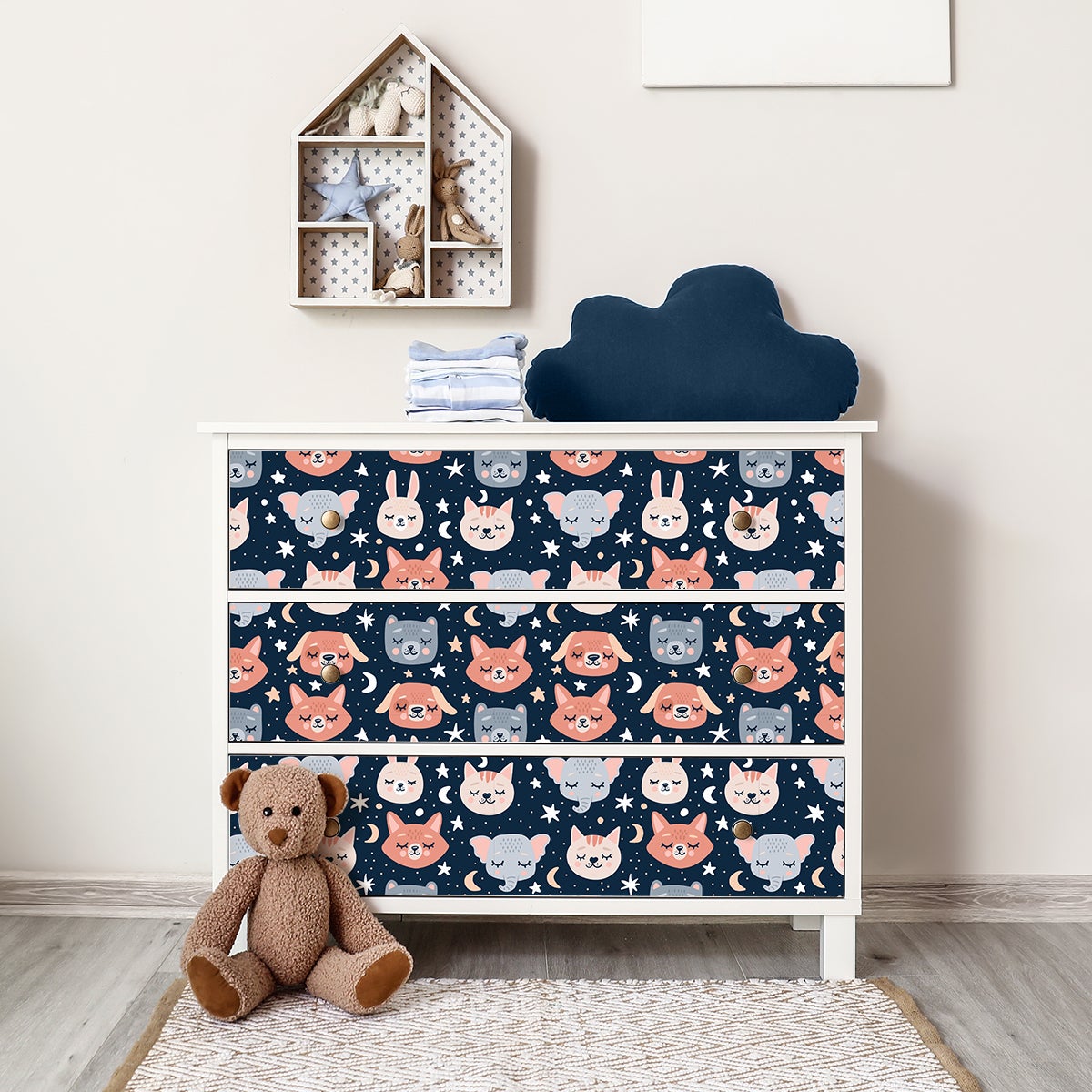 Cartello Lento Bambini E Animali In Plastica - 400x300 Mm Da 615670