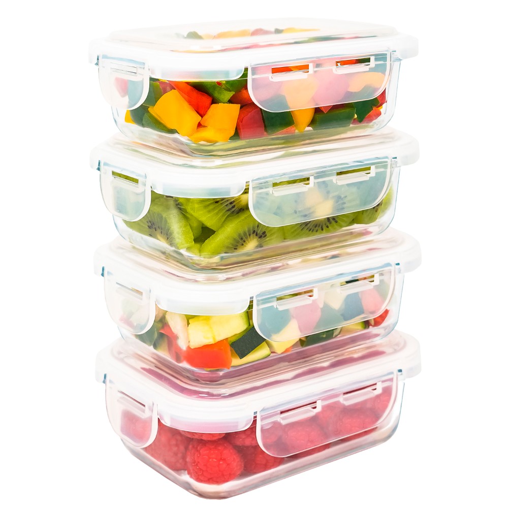 Max Home Pack 8 contenitori ermetici in plastica da 0,2 a 4,5L | Leroy Merlin