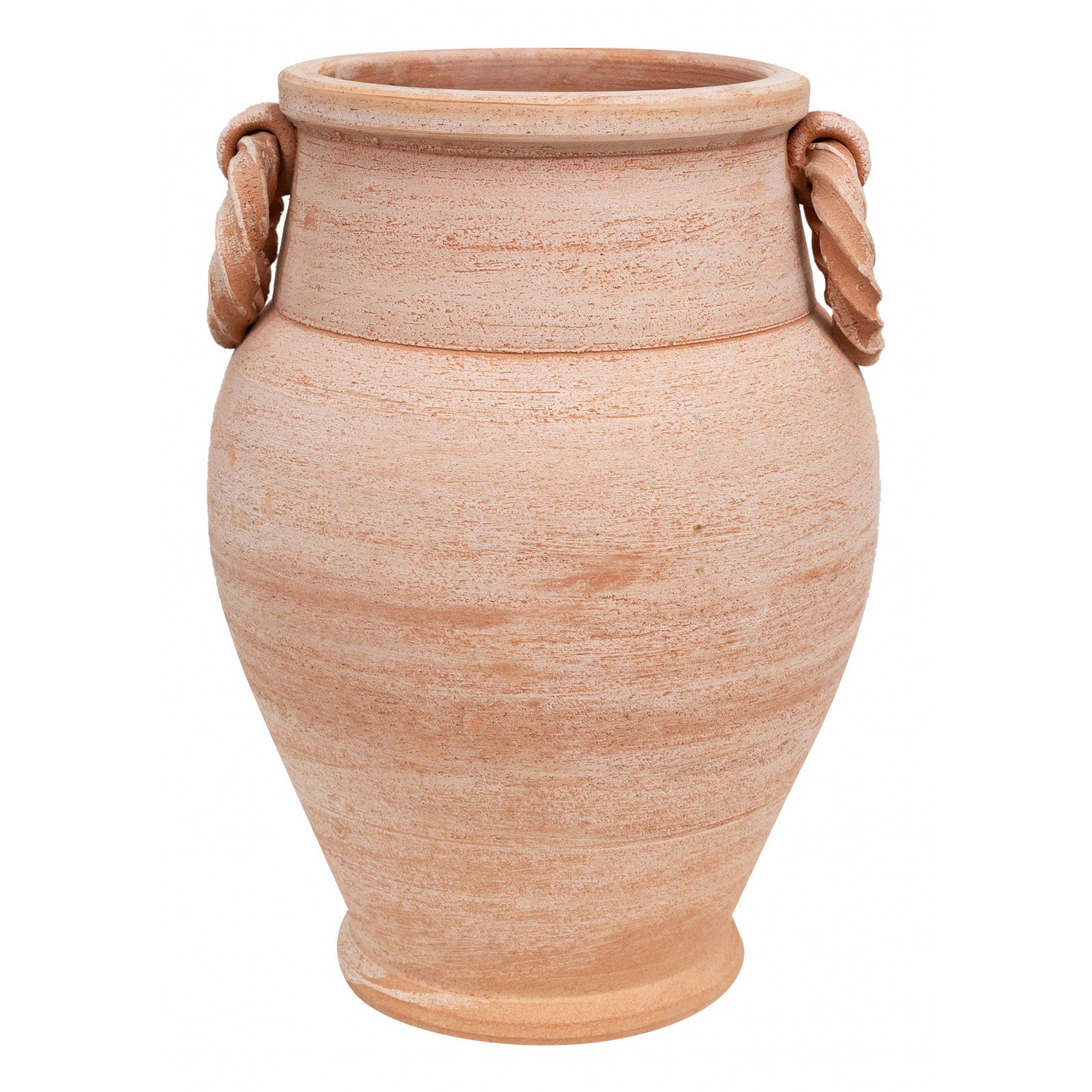 BISCOTTINI Porte-parapluie Terre Cuite Fait Main - Vase Extérieur Intérieur - Porte-parapluie d'Entrée 32x46cm - 9