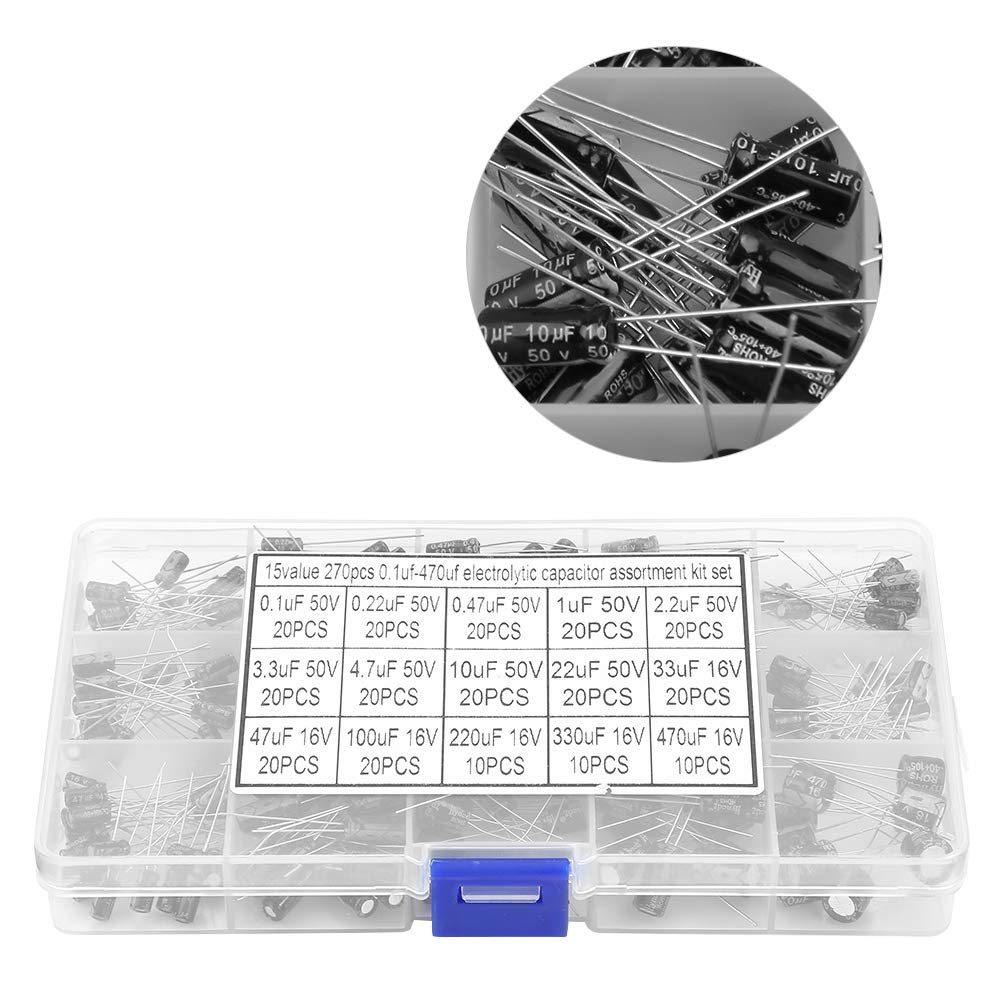 Condensador 0.47uf Surtido De Condensadores Electrolu00edticos