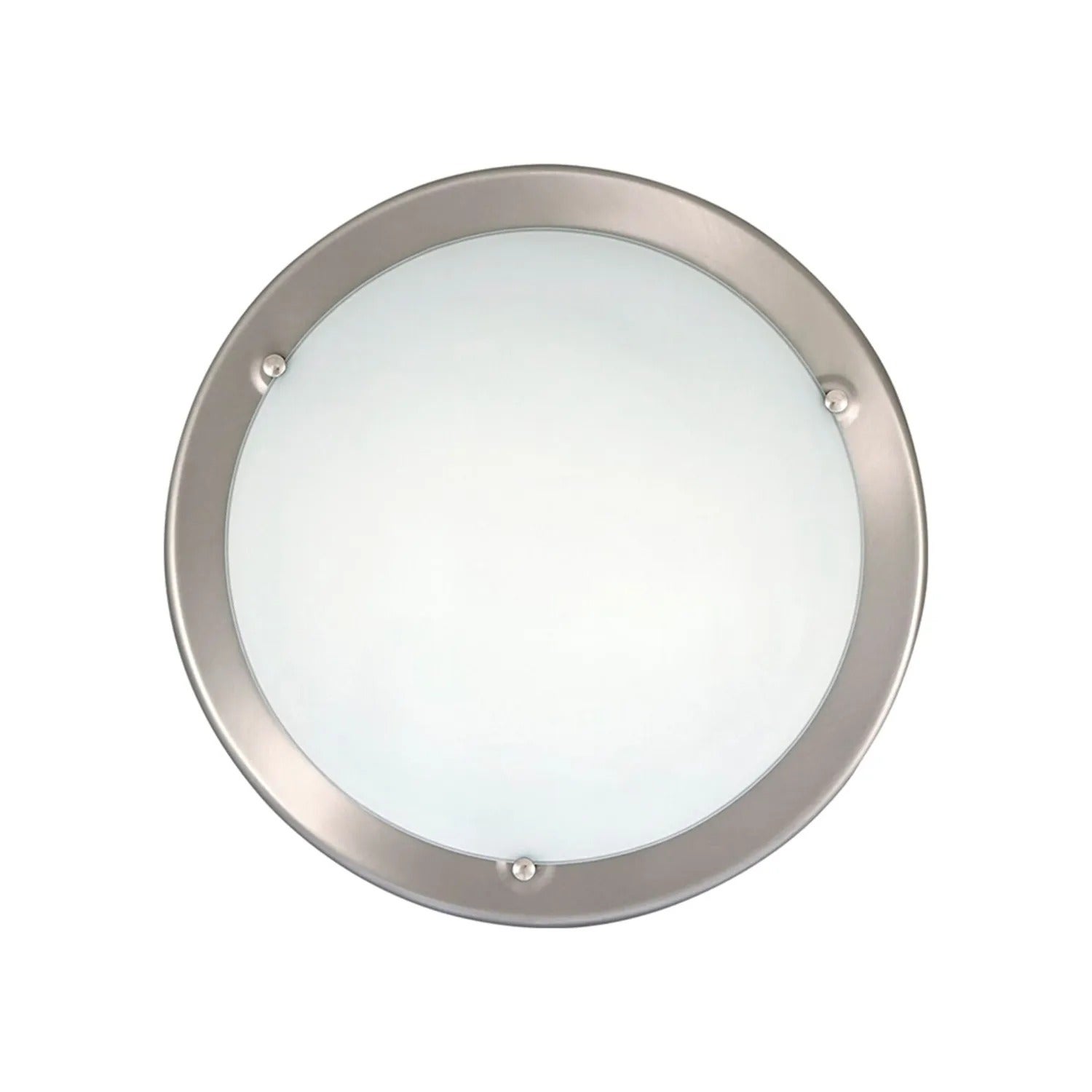 Plafon Ufo chrom satynowany-biały 2xE27x60W wym:8x38x38cm IP20 Rabalux