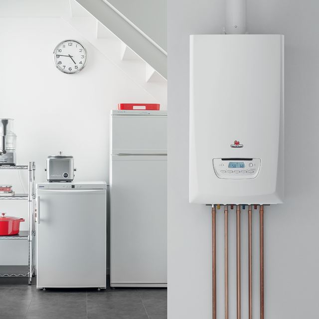 Chaudière Gaz Condensation ThemaFast Saunier Duval 25 kW Nue (Sans Ventouse, Douilles et Dosseret) - 3