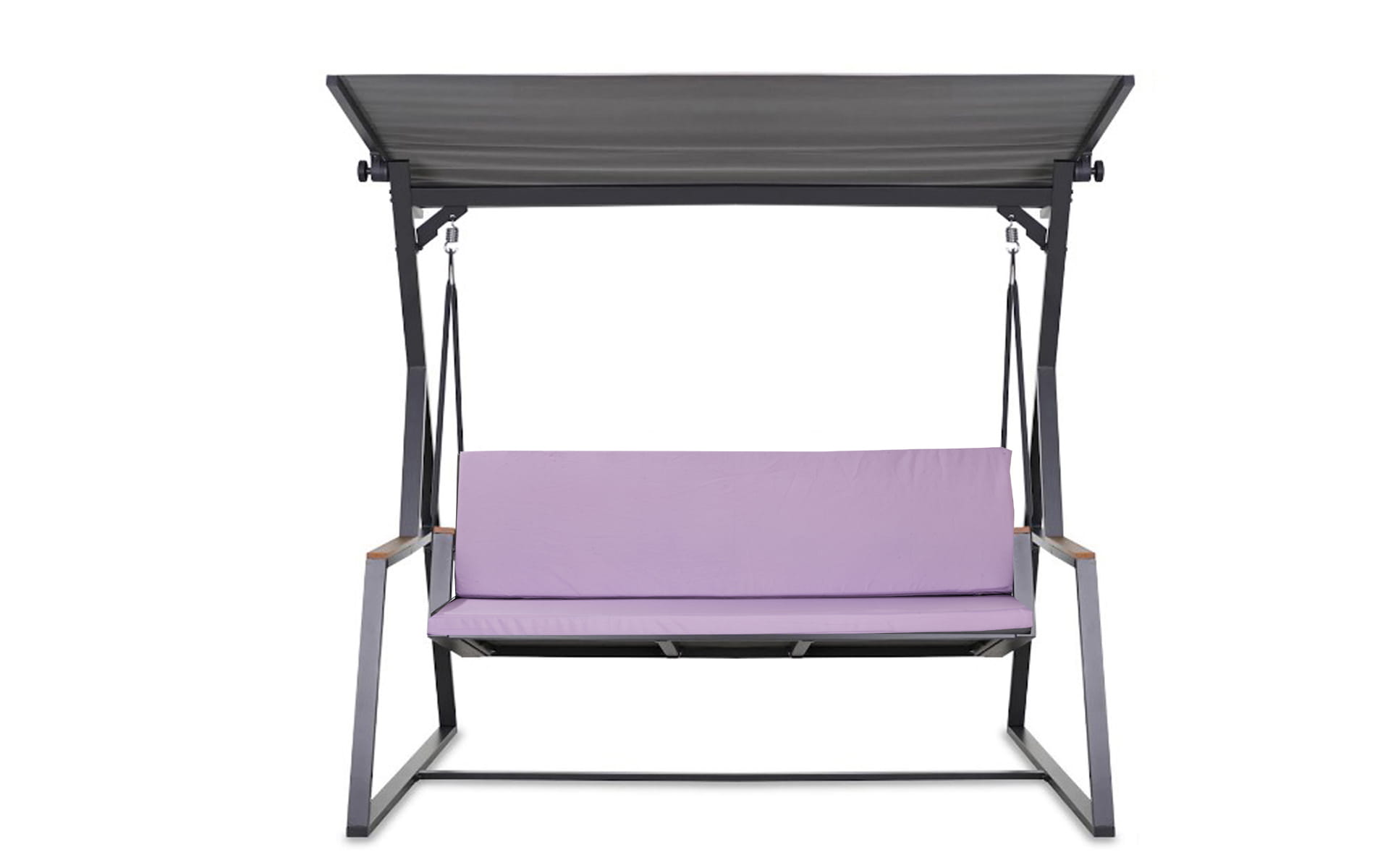 Poduszka ogrodowa na huśtawkę 120x50x50cm poduszka na meble ogrodowe fioletowa, poduszka na balkon taras, poducha ogrodowa na ławkę