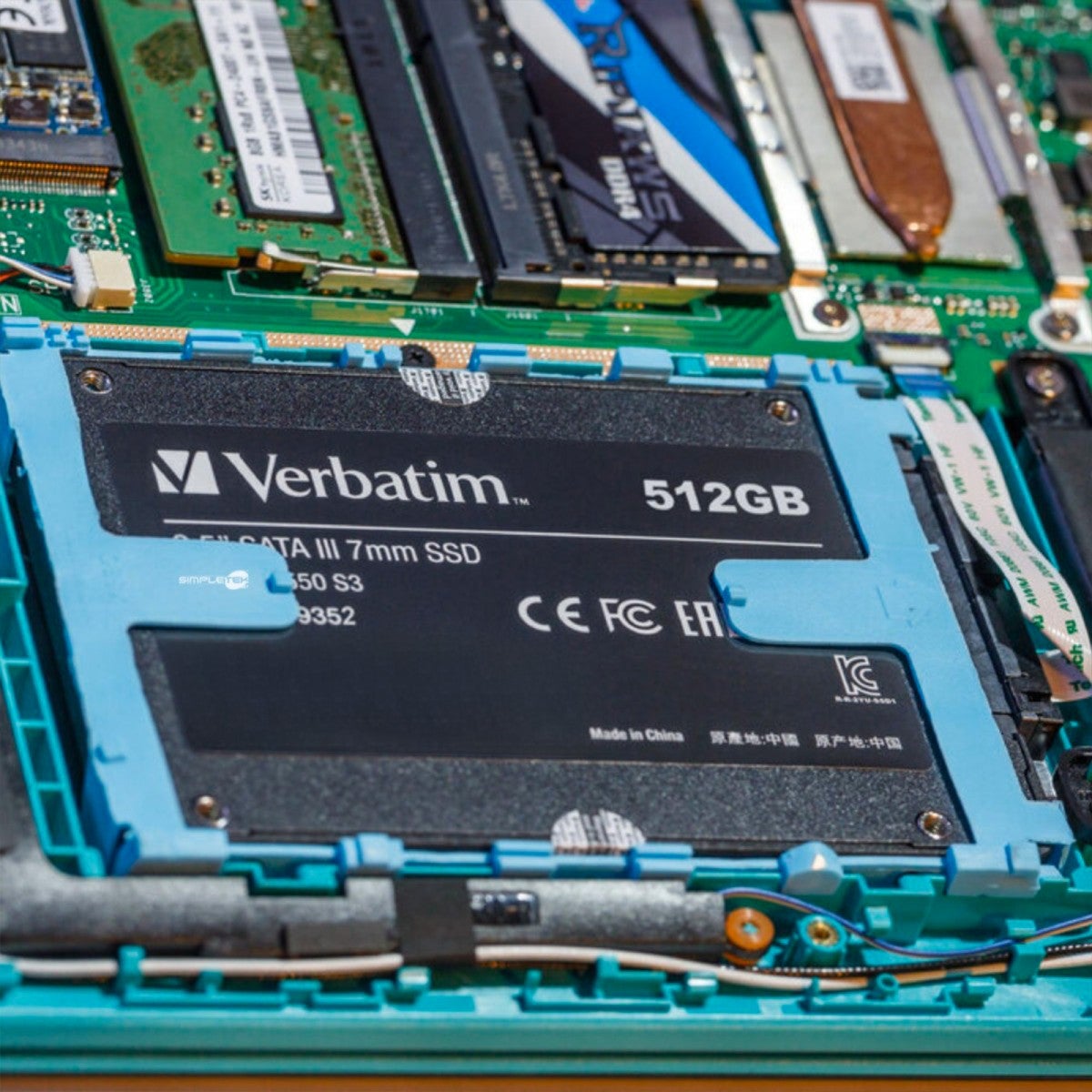 SSD SATA III Verbatim Vi550 S3 SSD 512GB - 8