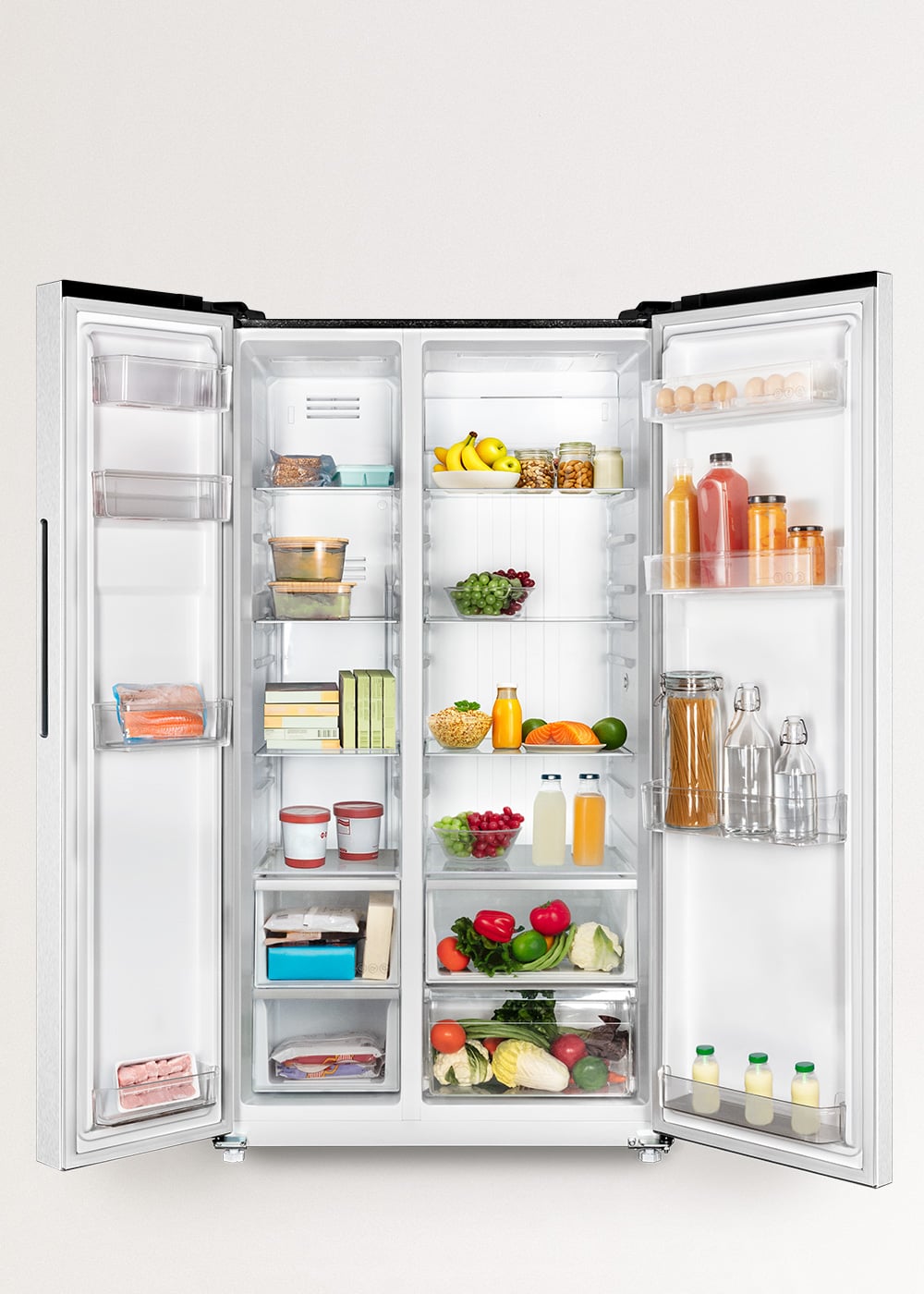 CREATE - FRIDGE STUDIO SIDE BY SIDE 550 - Réfrigérateur Side by Side 550 L No Frost- Noir - 2