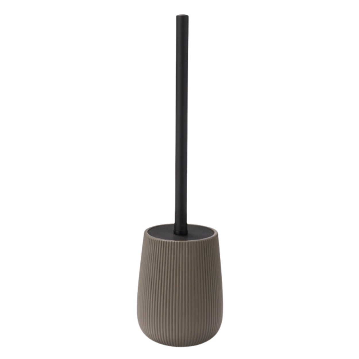 Szczotka do WC Berilo szary plastikowy zamknięty pojemnik 10,5x10,5x40,5 cm 1szt.