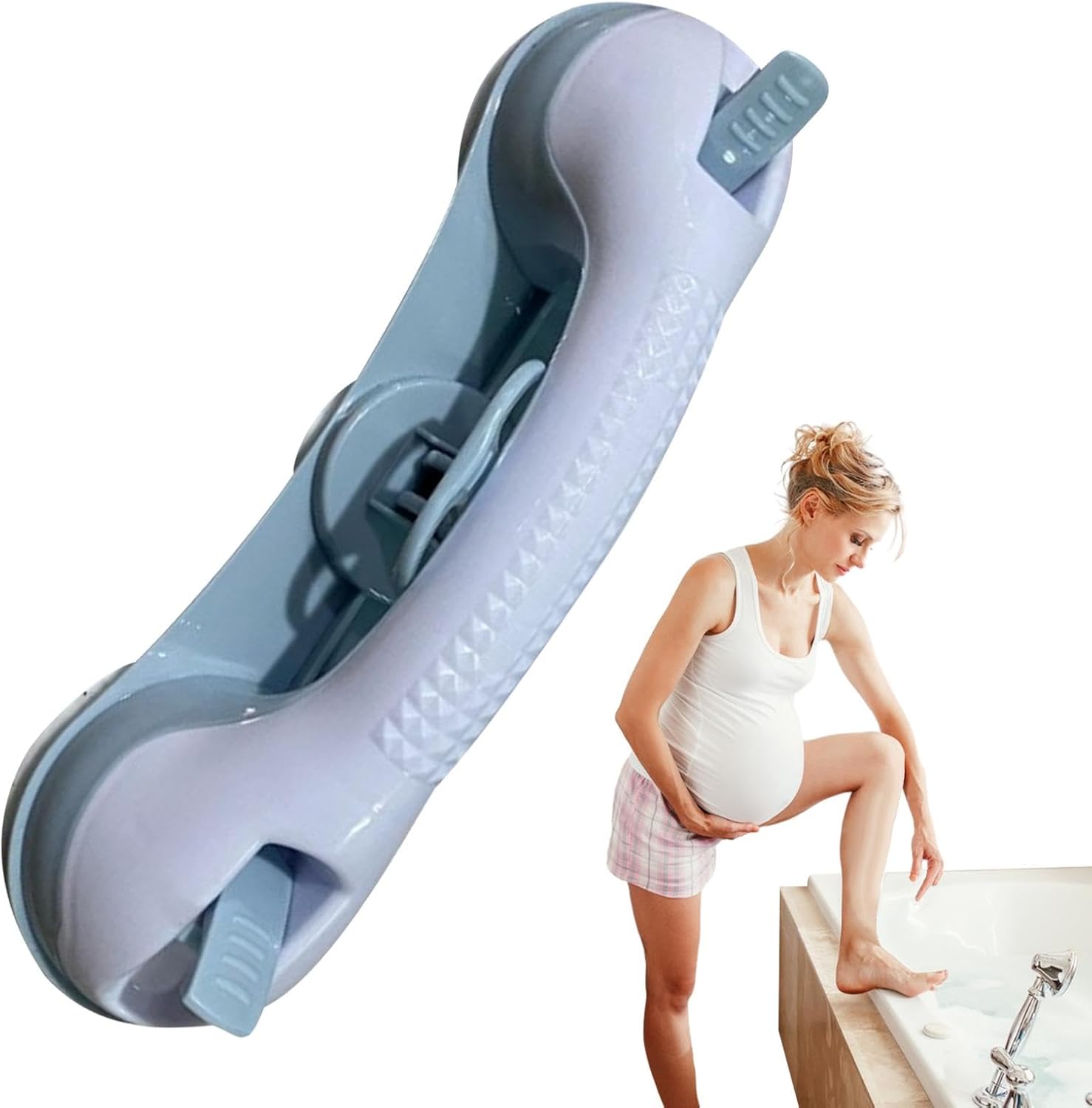 Uchwyty prysznicowe bez wiertarki – antypoślizgowe drążki bezpieczeństwa, idealne do zapobiegania poślizgnięciom osób starszych