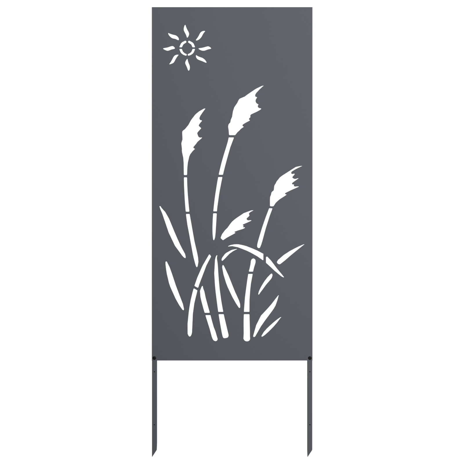 Écran de confidentialité de jardin Anthracite 50 x 140 cm vidaXL - 2