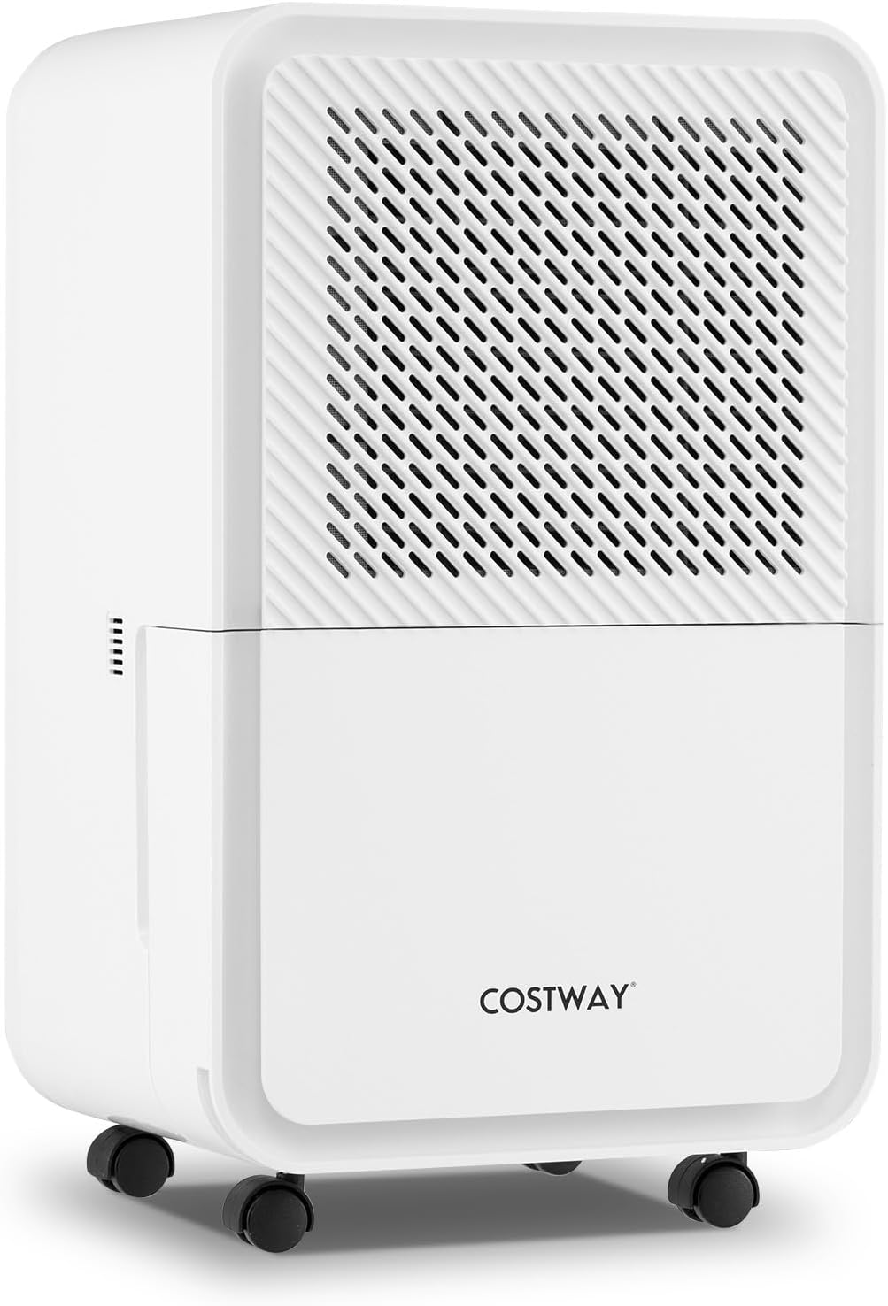 Elektryczny osuszacz powietrza 15 l/dzień, do pomieszczeń do 20 m², osuszacz powietrza z 4 trybami, wskaźnik LED, timer 24 h, funkcja rozmrażania