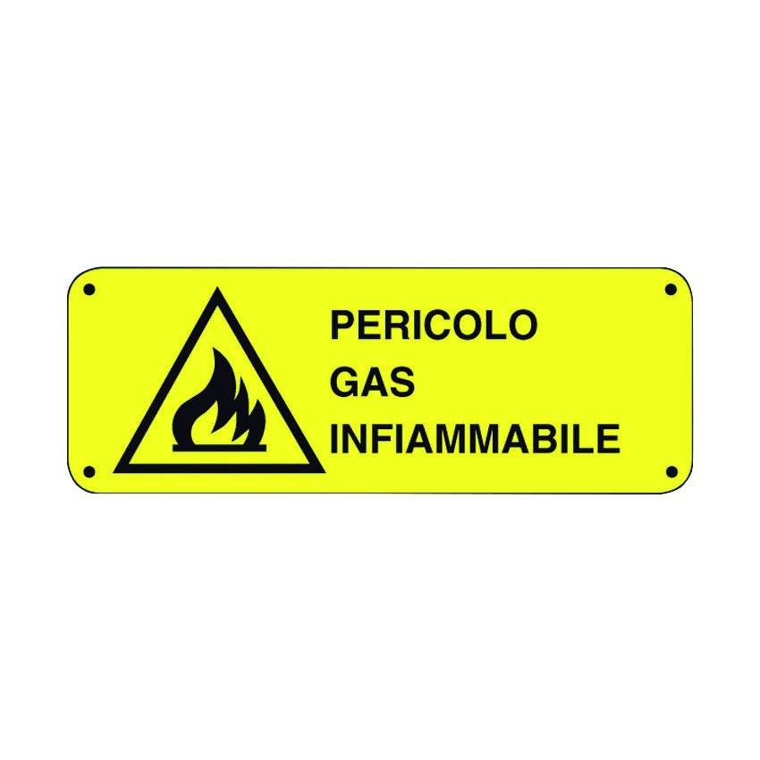 Señal de peligro de gas inflamable 234/a | Leroy Merlin