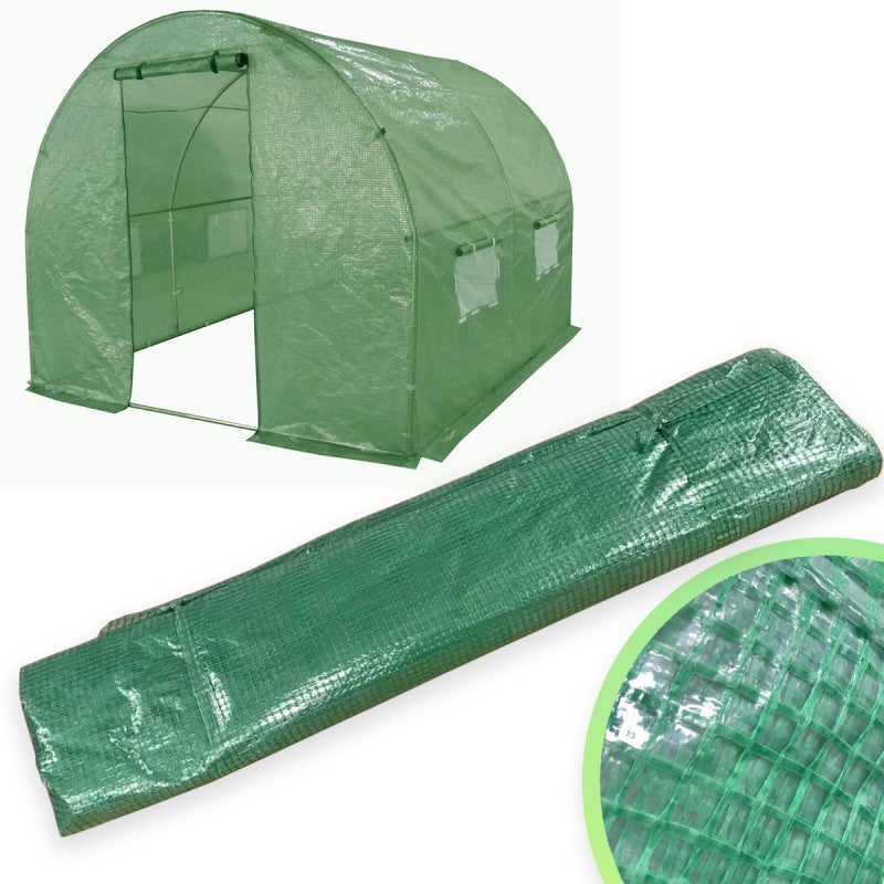 Pokrycie do Tunelu Ogrodowego 4iQ 2x2 Zielone UV