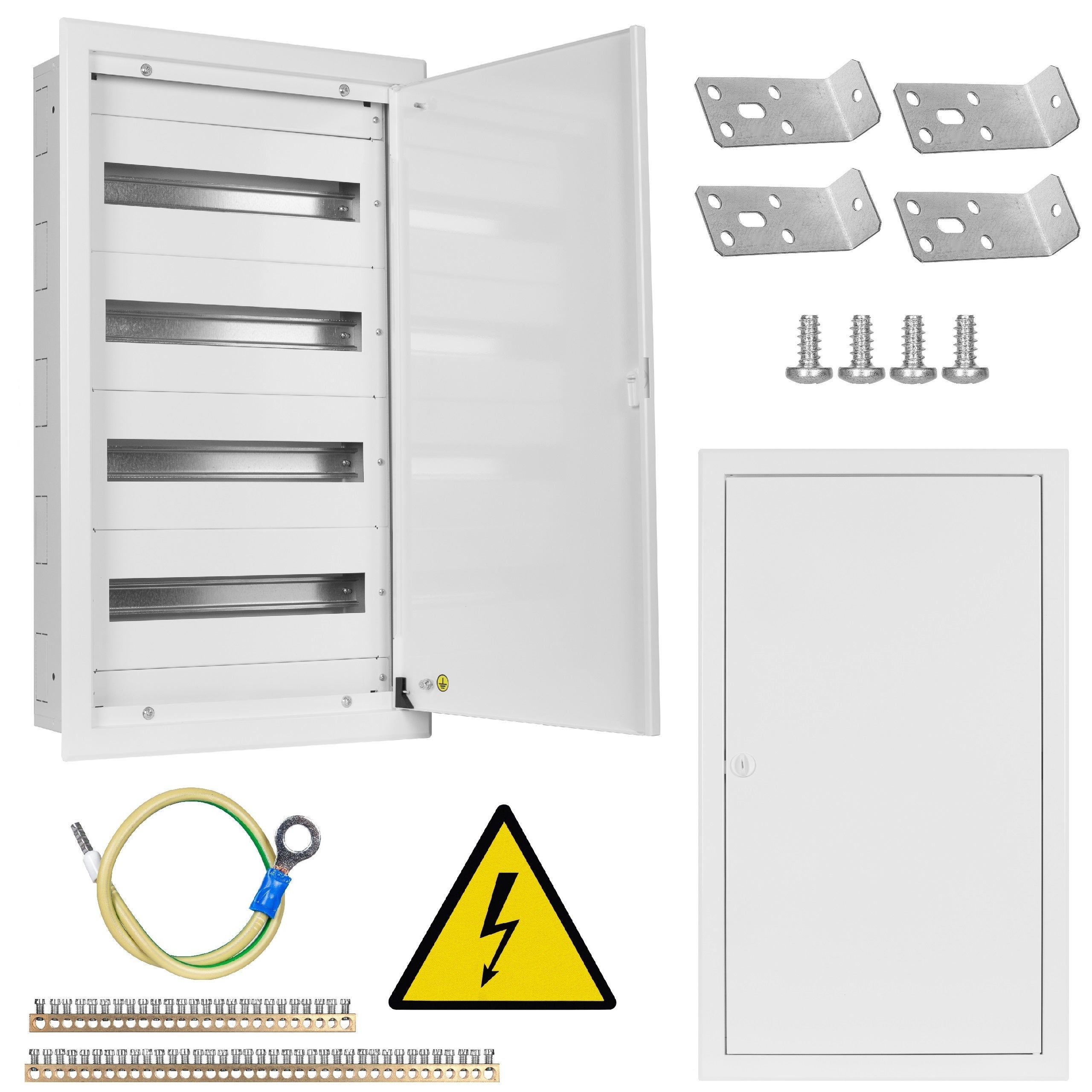 Rozdzielnica Podtynkowa Skrzynka Elektryczna Obudowa 4x18 Mod 735x415x130mm