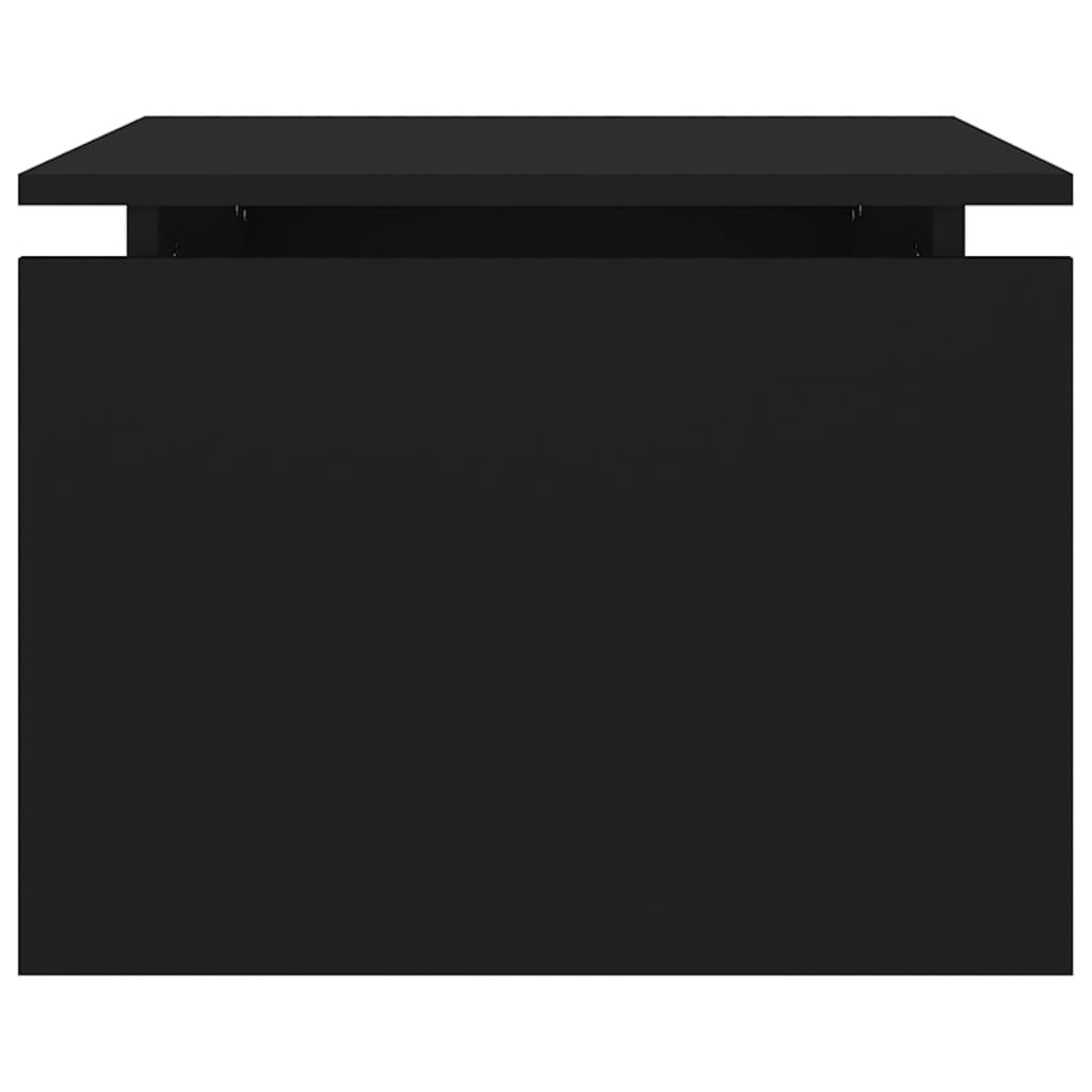 Table basse Noir 68x50x38 cm - 5