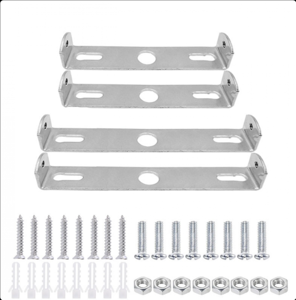 Placa De Fijación Para Lámpara De Araña, Accesorios, Soporte Para Lámpara De Techo De 75 Mm Para Hogar U Oficina, Con Tornillos, 2 Unidades | Leroy Merlin