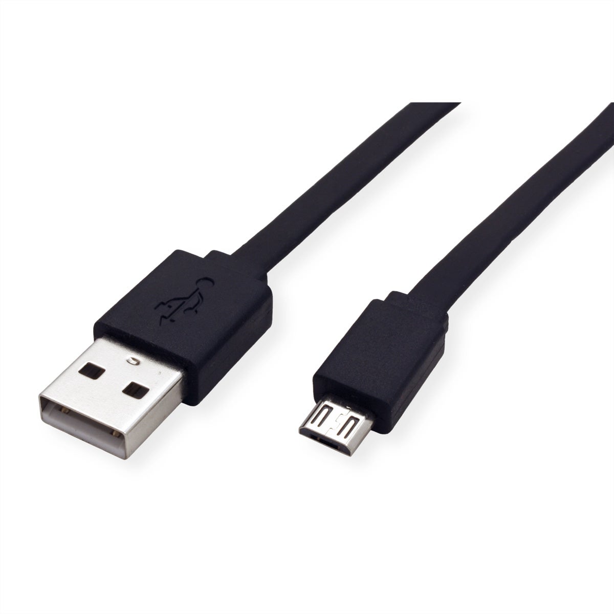 Roline 11028760 Câble USB 2.0 USB A m‚le - Micro USB B m‚le - 1m - 2