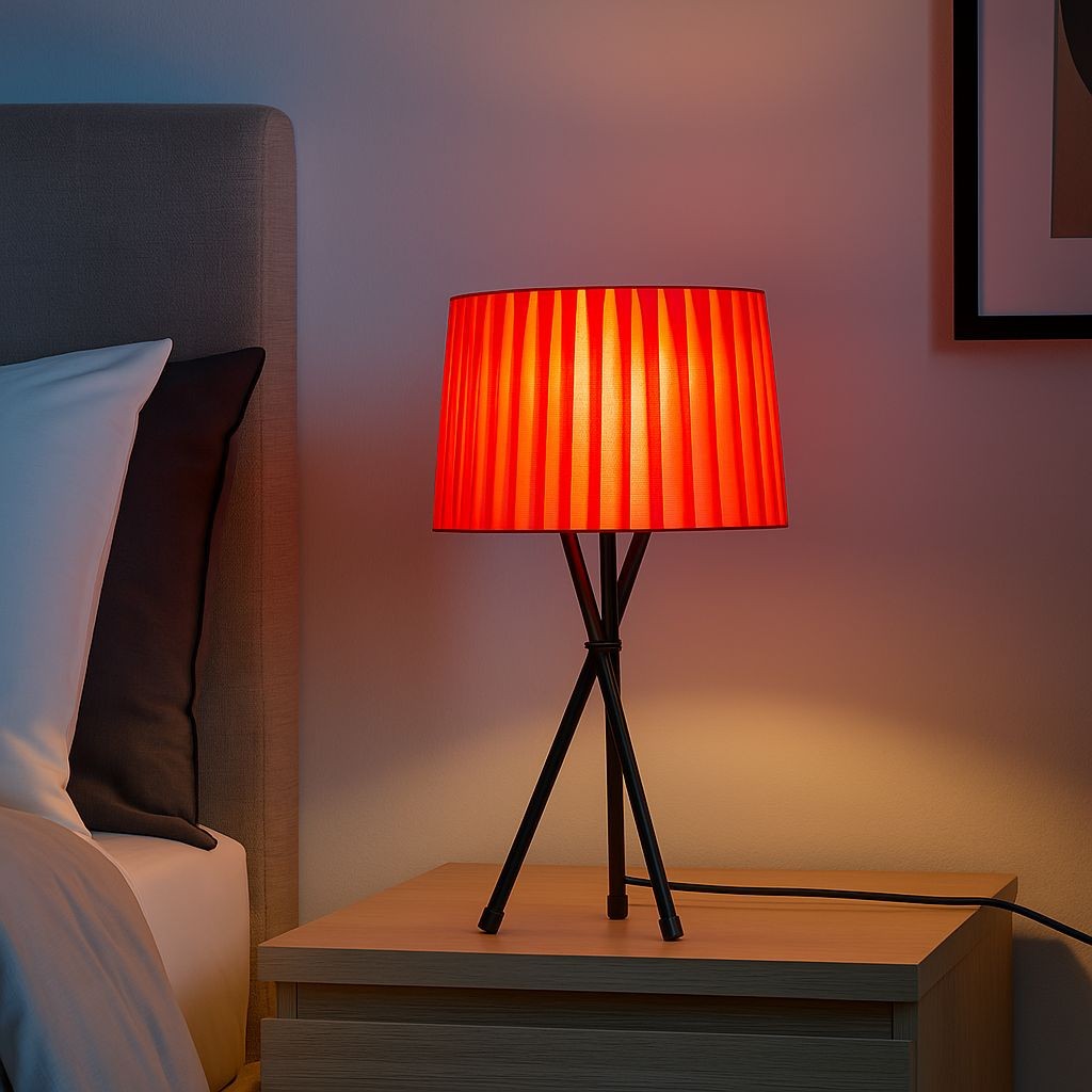 Lampe de table trépied design 