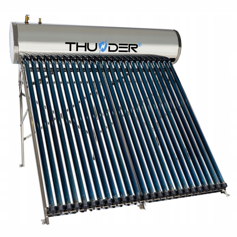 Kolektor 250L słoneczny ciśnieniowy nierdzewny prosty montaż zestaw Thunder