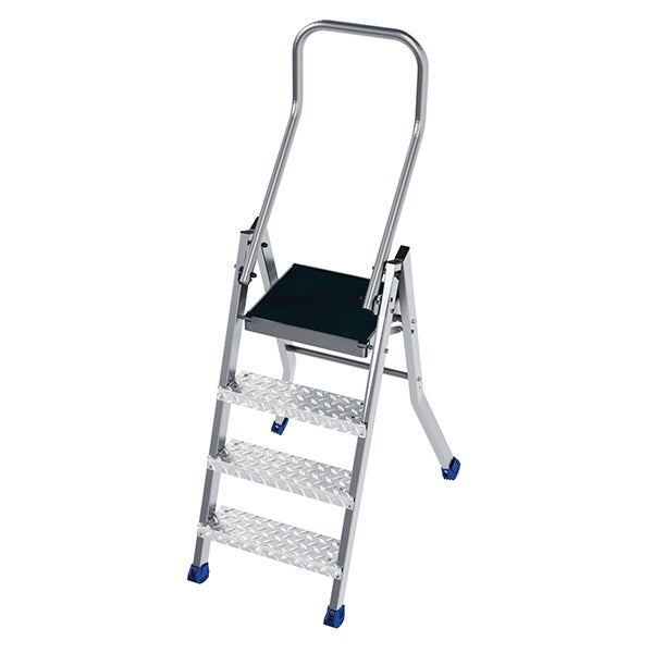 Marchepied alu 4 marches - Hauteur de travail max 2,90m - MPP4