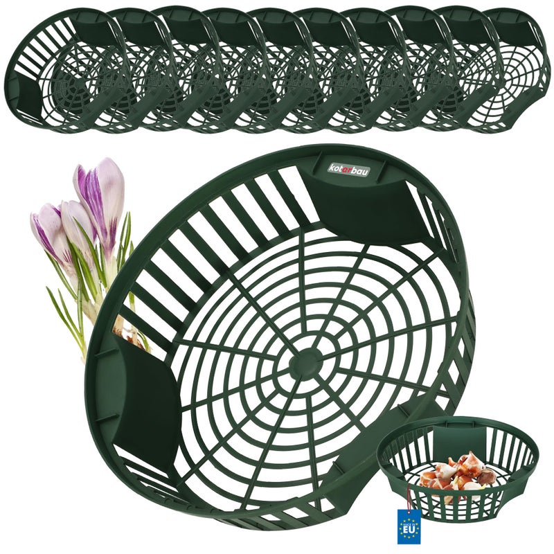 Zestaw 10x koszyk koszyczek 265 osłonka do sadzenia cebulek kwiatowych bulw - KOTARBAU