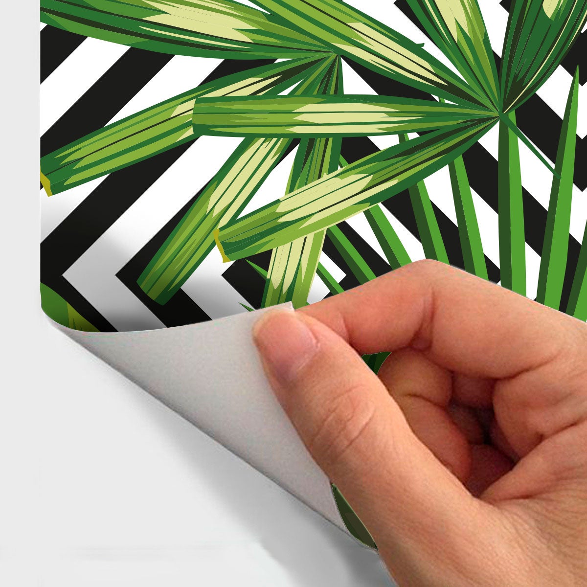 Adesivo arazzo tropicale Quito - Sticker adesivo - adesivi murali - 60x60cm - 4