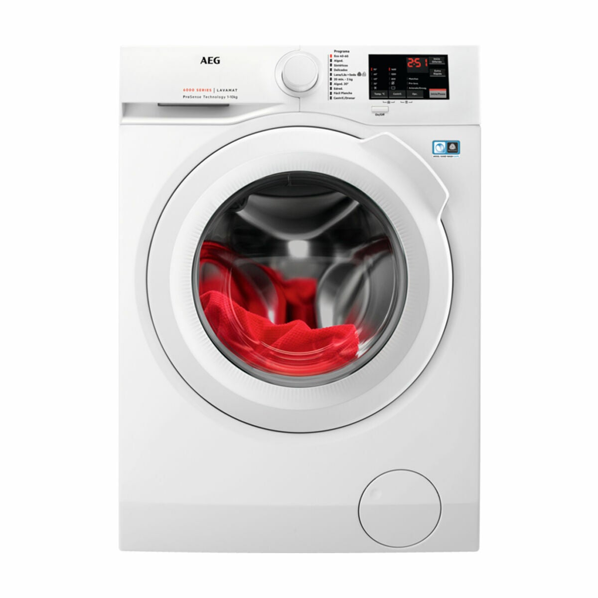 Lavadora Aeg L6FBI147P 10 kg 1400 rpm