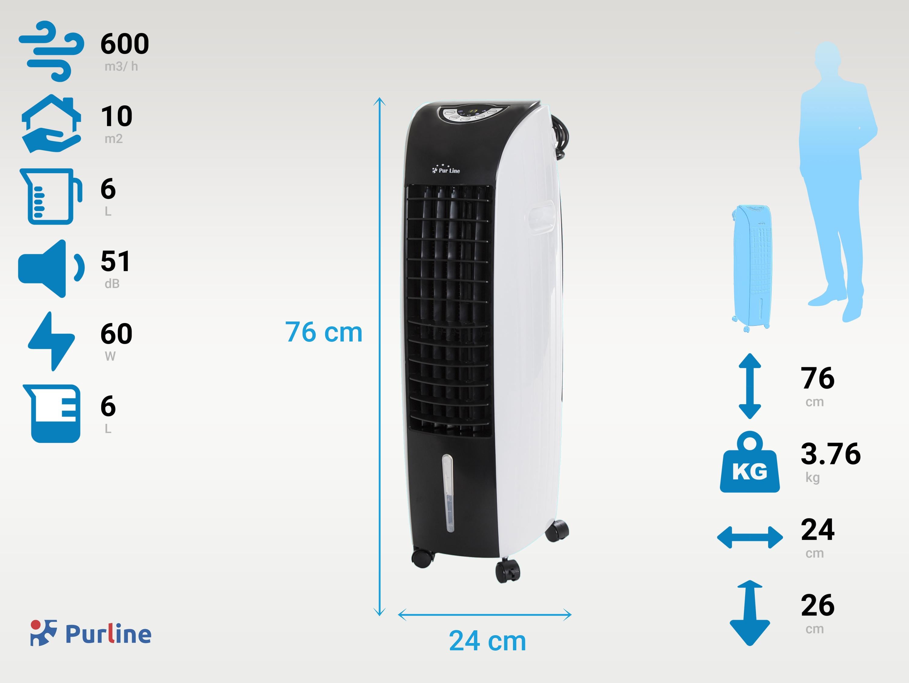 Rafraîchisseur d'air Rafy 71, le rafraîchisseur pour vos chambre et bureaux. Attention stock limité - 3