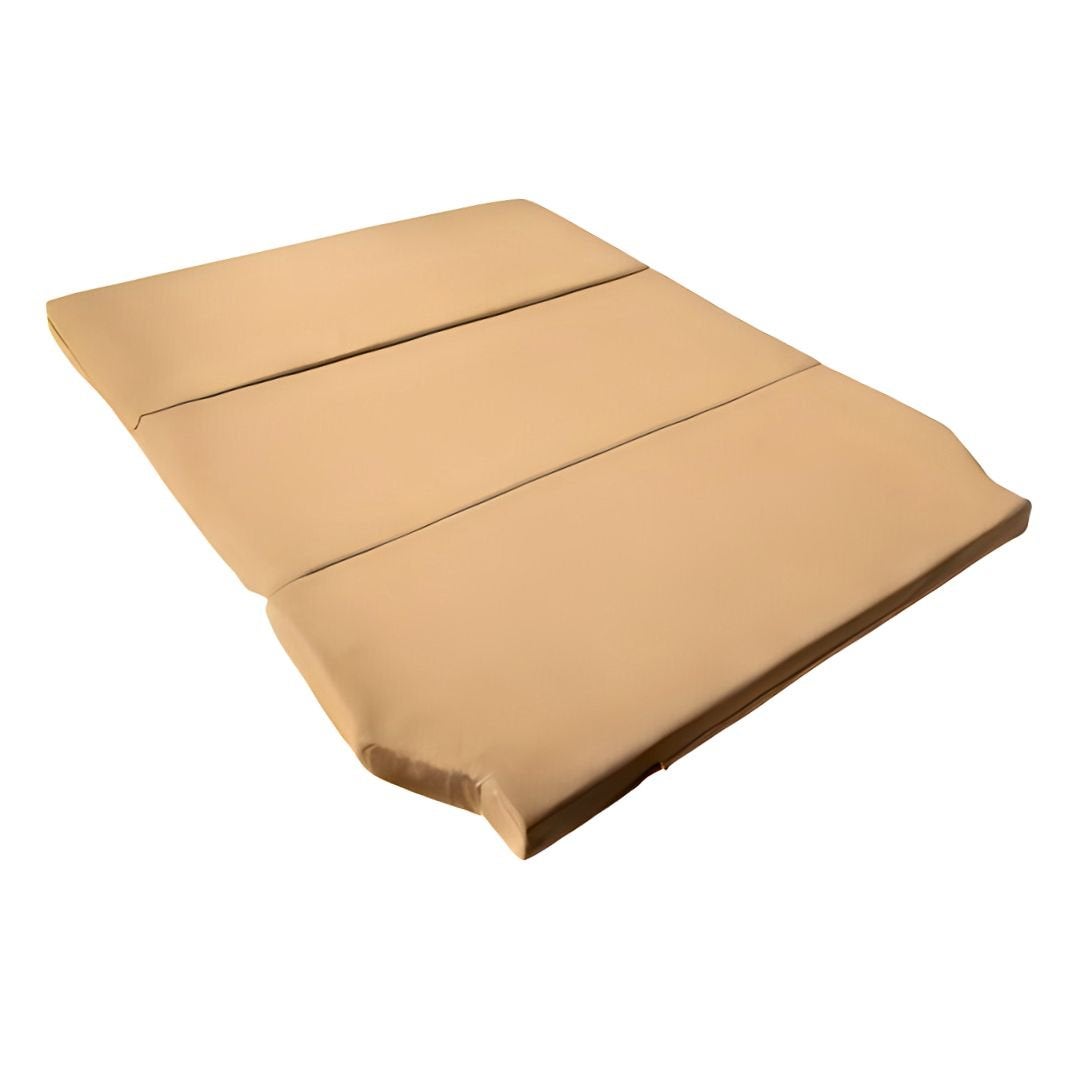 Cama para camper volkswagen california beach t5 - 5cm grosor con hr suave 20kg/m3 - beige