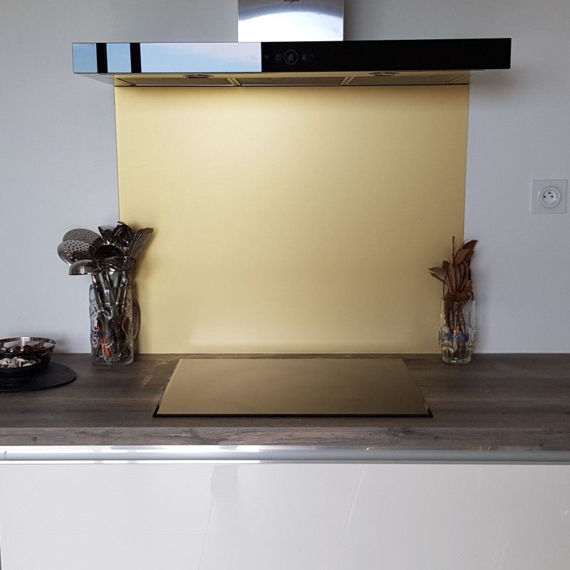 Fond De Hotte/Crédence Aluminium Anodisé - 11 Tailles - Hauteur 40 Cm X (Longueur 70 Cm