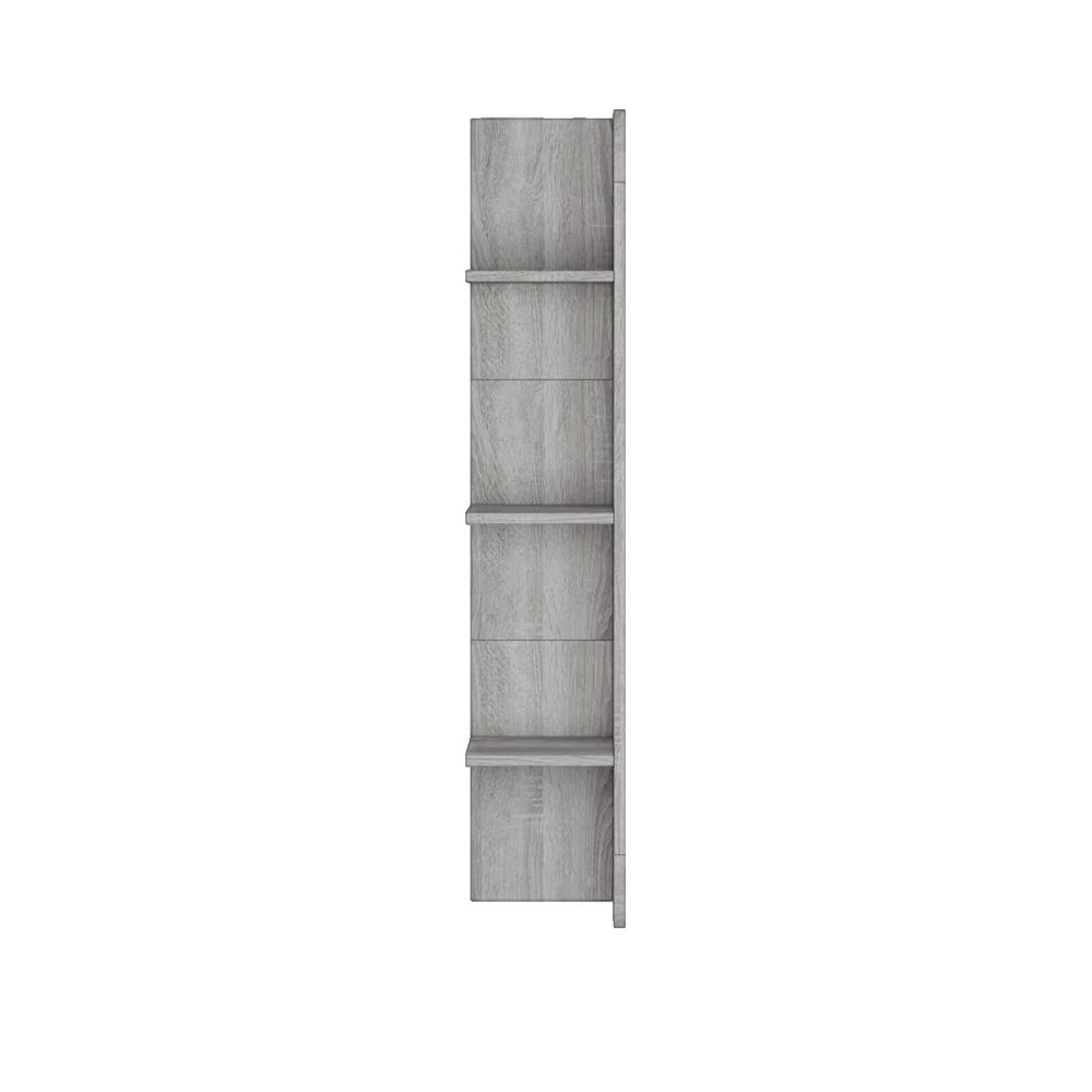 vidaXL Meuble TV sonoma gris 152x22x113 cm bois d'ingénierie - 2