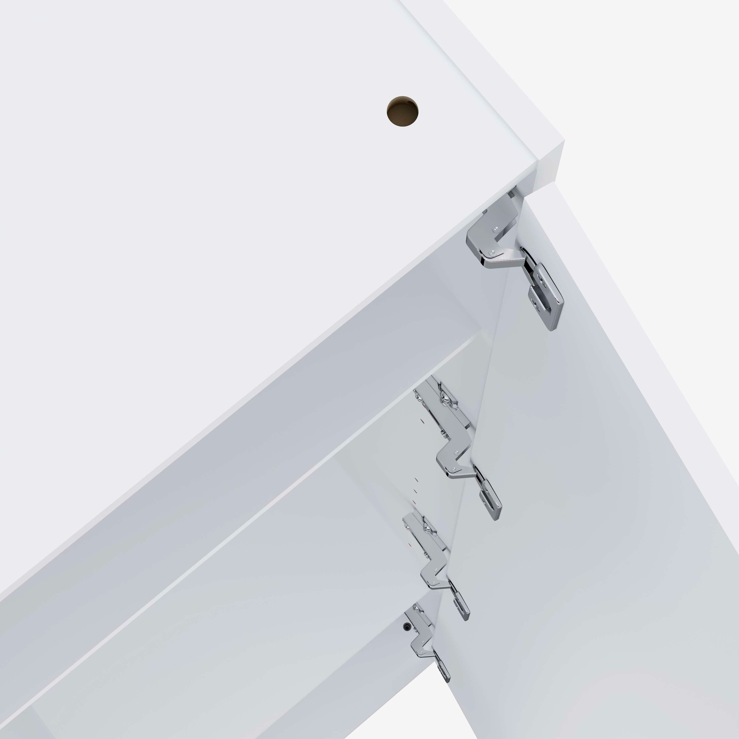 Mueble armario para lavandería T-BATH 43,5x208 cm blanco esp.22 mm - 8