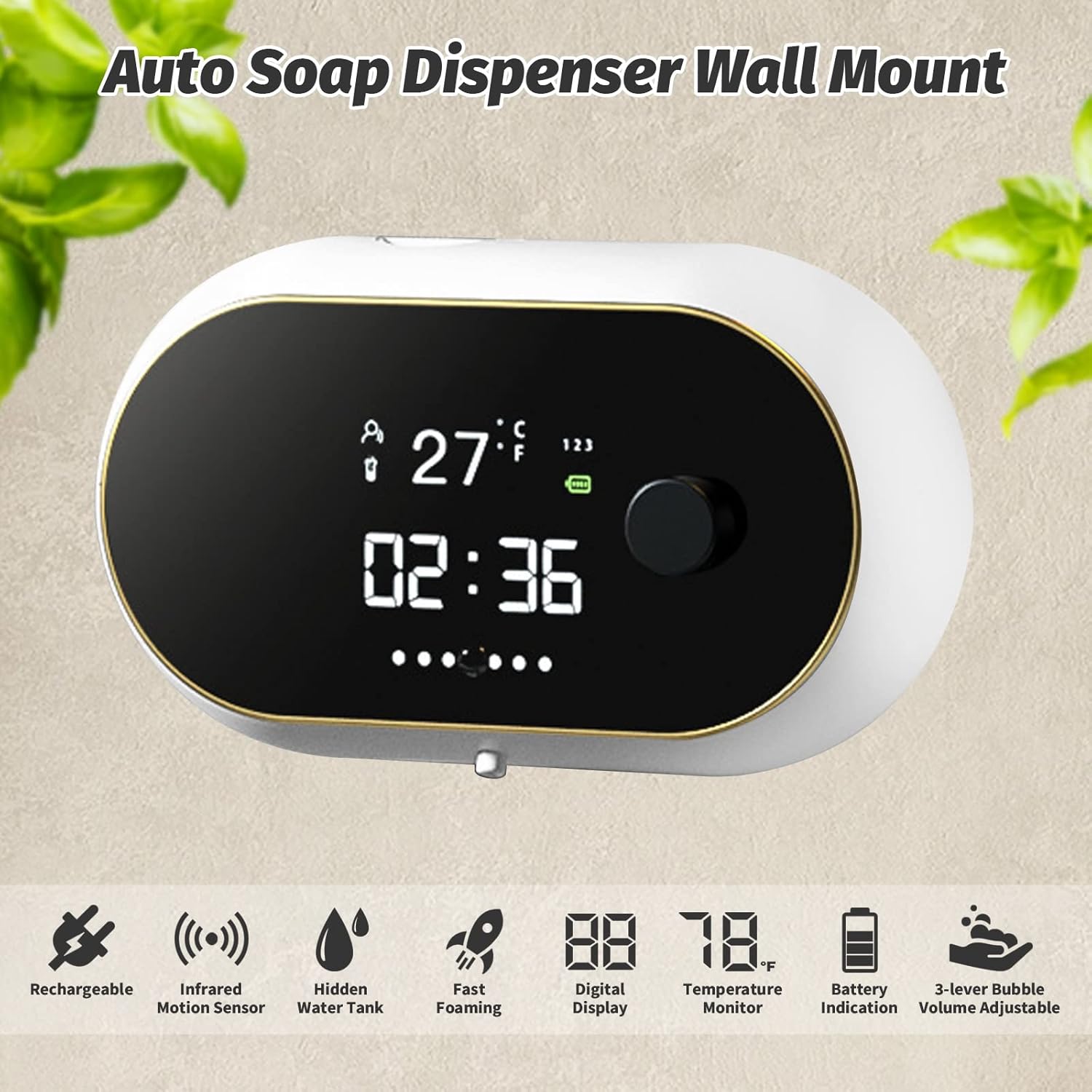 2 Pezzi Dispenser Di Sapone Da Parete - Dispenser Di Sapone Da Parete Dispenser Di Sapone Da Parete Ricaricabile Dispenser Di Sapone Per Gel Doccia E Shampoo Cromo 84188954