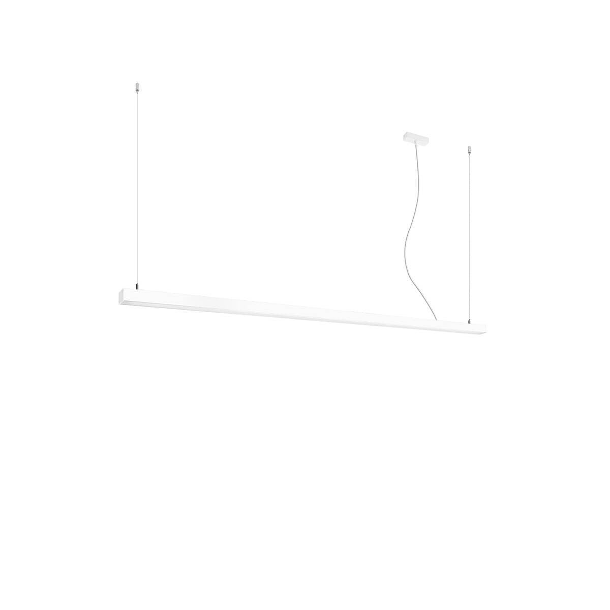 Lampa wisząca Pinne biała LED 50W 3000K 6500lm wym: 150 x 200 x 6 cm aluminium Thoro Lighting