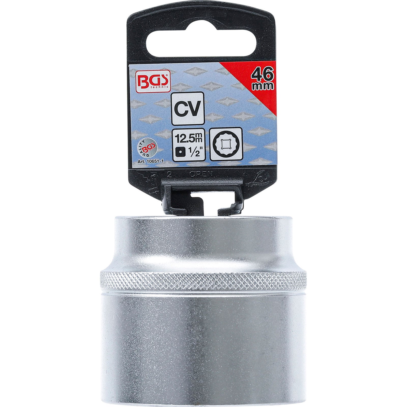 Douille pour clé, douze pans | 12,5 mm (1/2