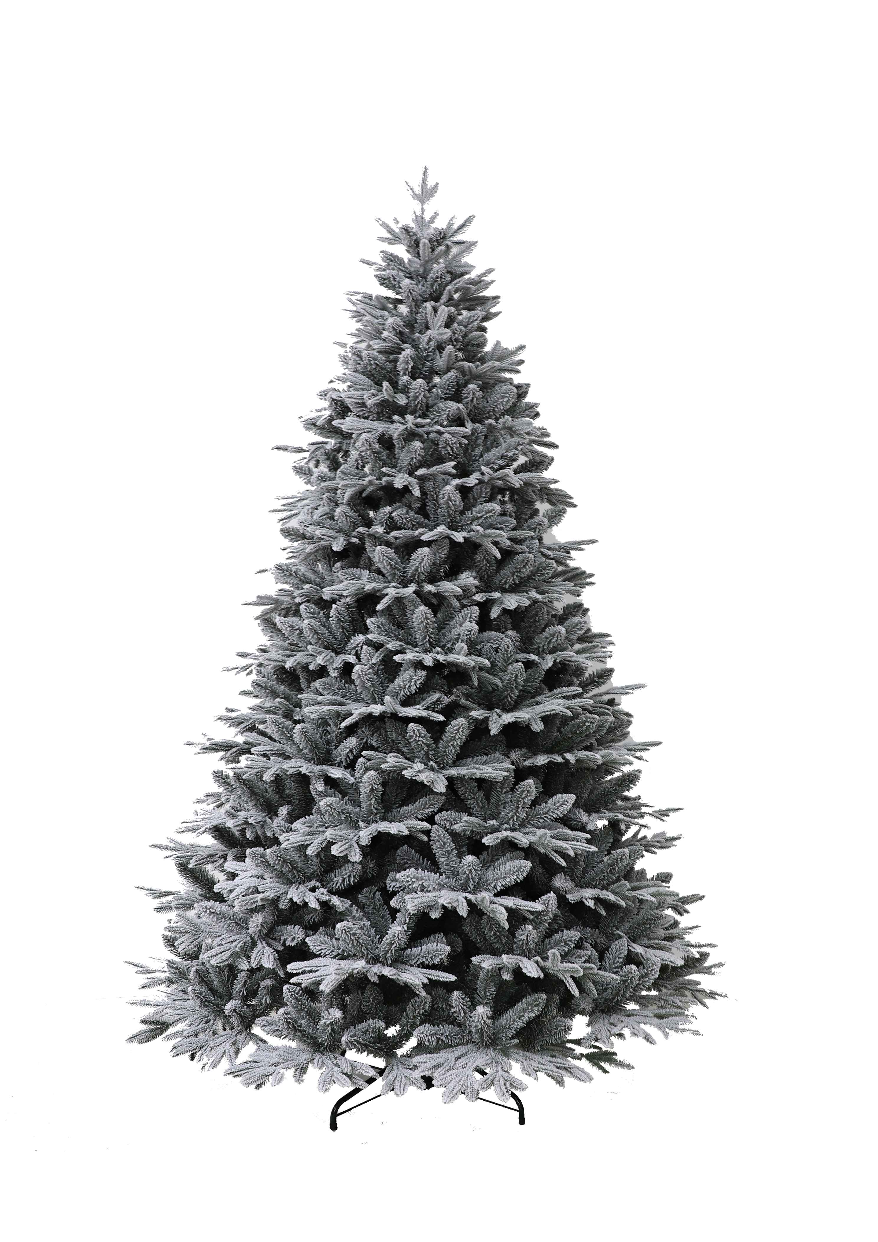 Albero Di Natale Artificiale 180 Cm Con 250 LED E Neve - 1000 Punte, PE E PVC, Montaggio A Cerniera, Base Pieghevole