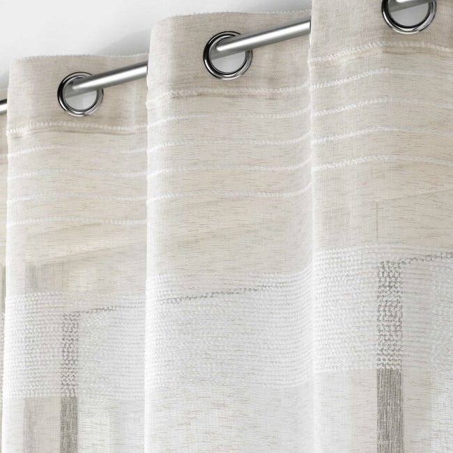 Cortinas Opacas Térmicas Grises - 2 Piezas 132x213 Cm Con Ojales, Aislamiento Frío/Calor Para Salón Y Dormitorio