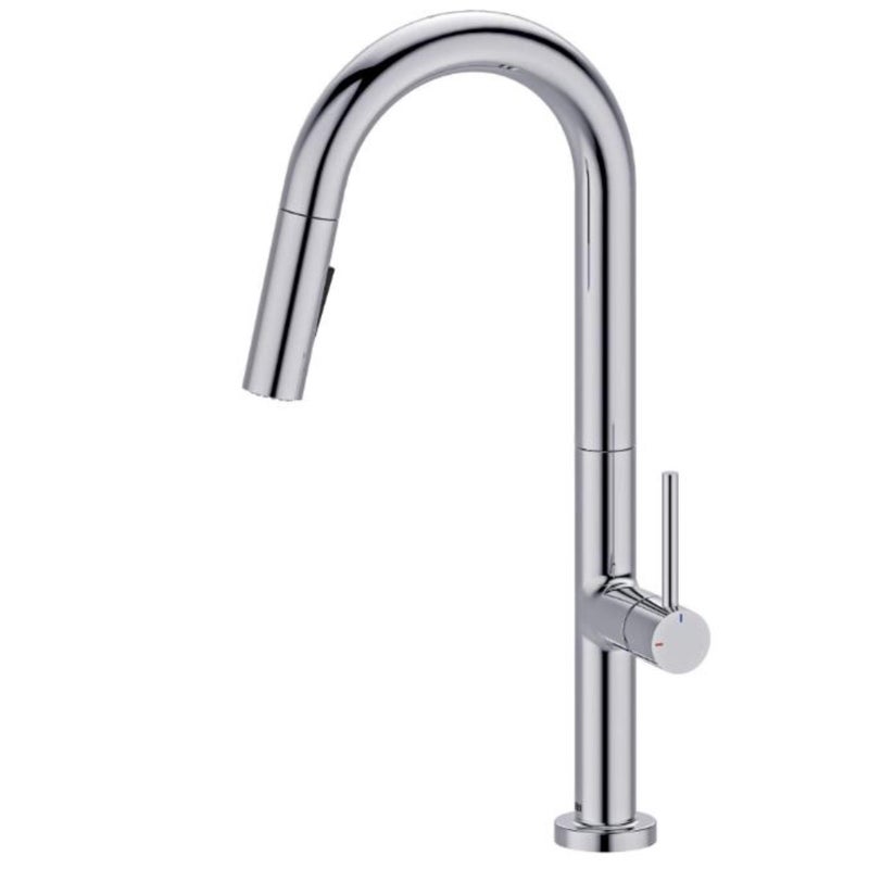 Bateria kuchenna z wyciąganą wylewką ESSEBAGNO Portofino Chrom