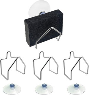 Cesto Portaoggetti Da Appendere Con Ganci Per Comodino - Bianco - Organizer In Plastica ABS 33x12x14,7 Cm - Tasche Da Letto - 3
