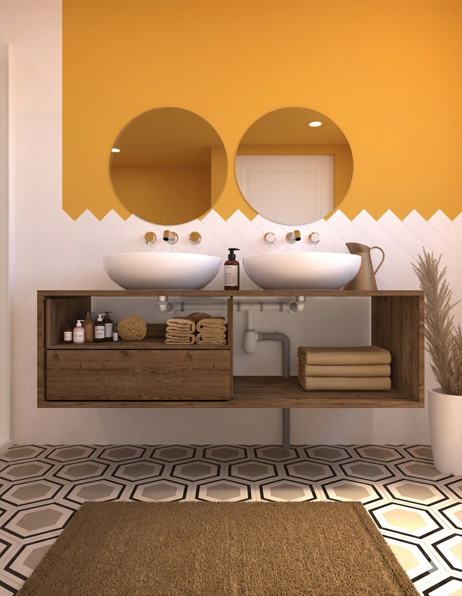 Raccordement pour lavabo 2 vasques - Valentin - 5
