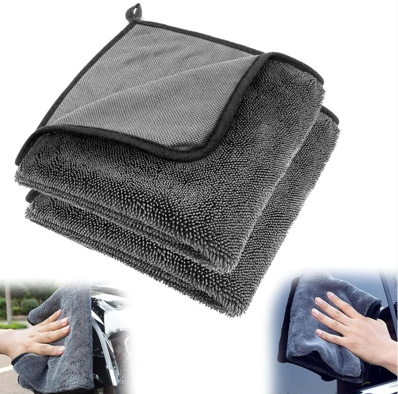 90x60CM Pogrubiony ręcznik samochodowy z mikrofibry - Total Clean Chiffon Microfibre