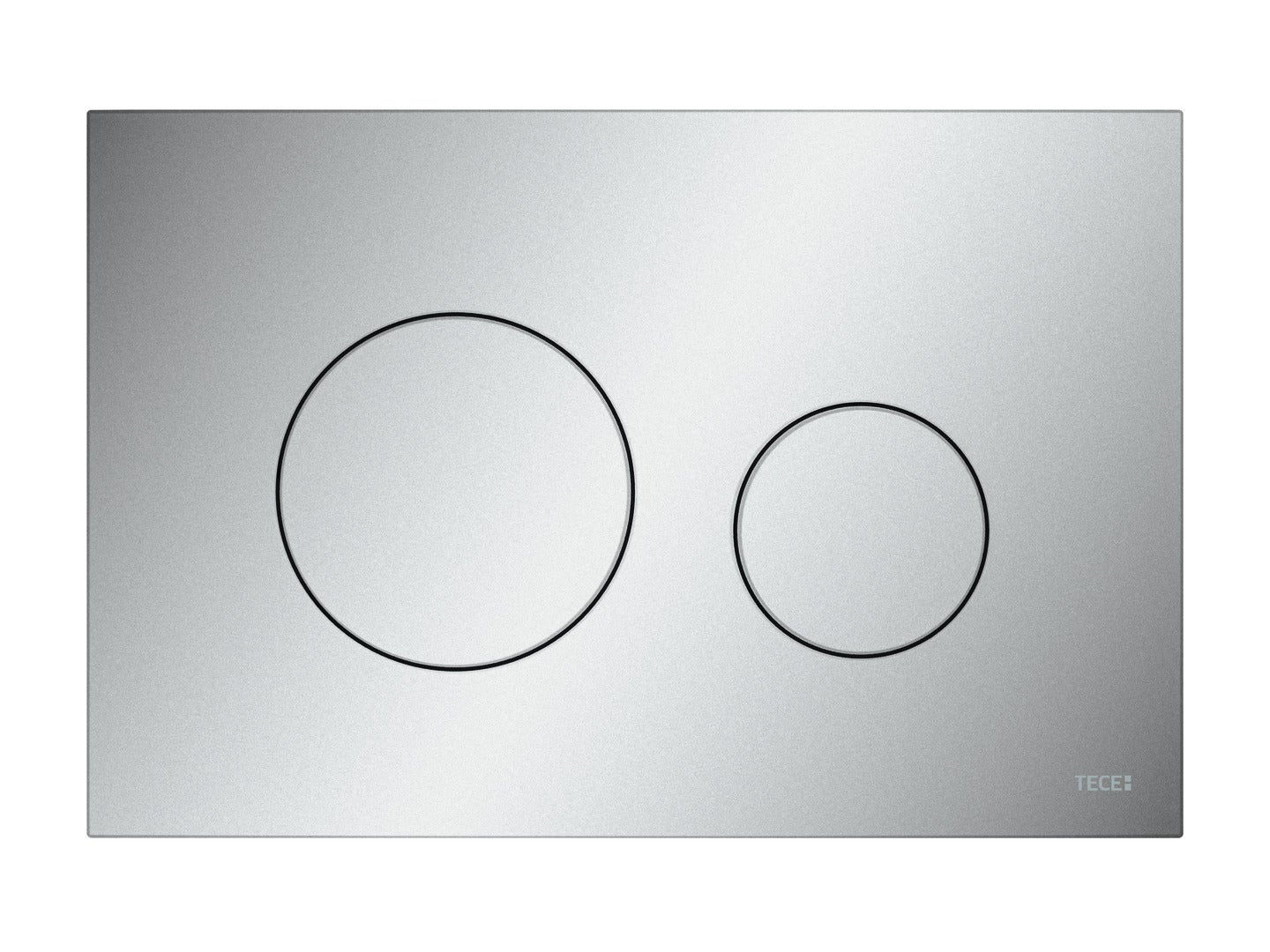 Tece 9240600 8068402 Teceloop Plaque De Recouvrement Activation Rinçage 2 Quantités Blanc - Design Ultra Plat