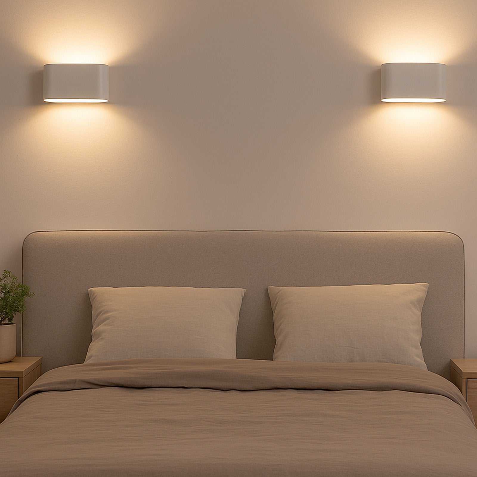 Aplique de pared interior de aluminio blanco con iluminación arriba y abajo, casquillo G9 (bombilla no incluida) - 7