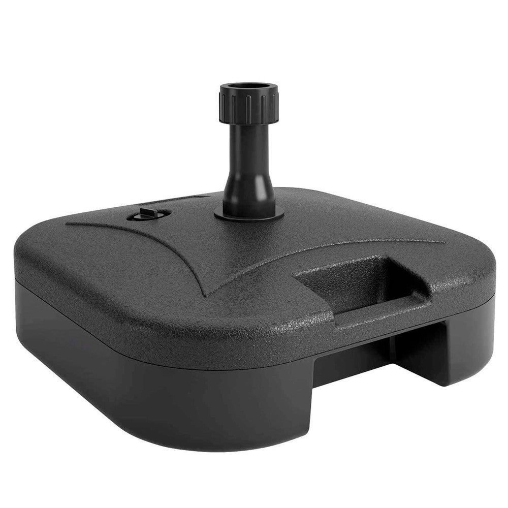 Base Per Ombrellone Outsunny - In Cemento, Per Pali 35-48mm, Peso 9kg, Motivo Floreale - Foto 7