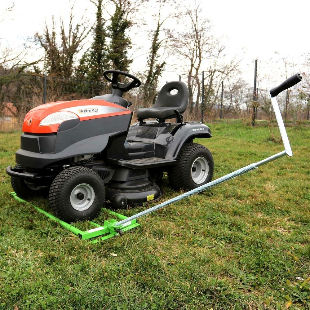 Cric lève tracteur tondeuse à manivelle 350 kg - 3