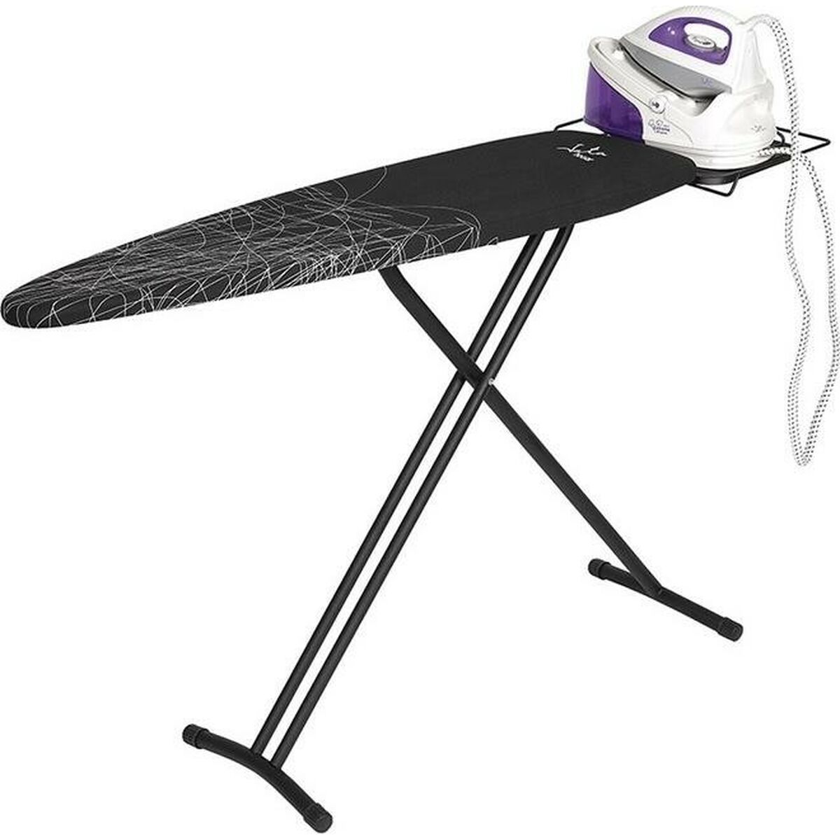 Funda Acolchada Para Tabla De Planchar - Tela Resistente Al Calor Con Estampado Floral, Incluye Cordón - Para Hogar O Hotel