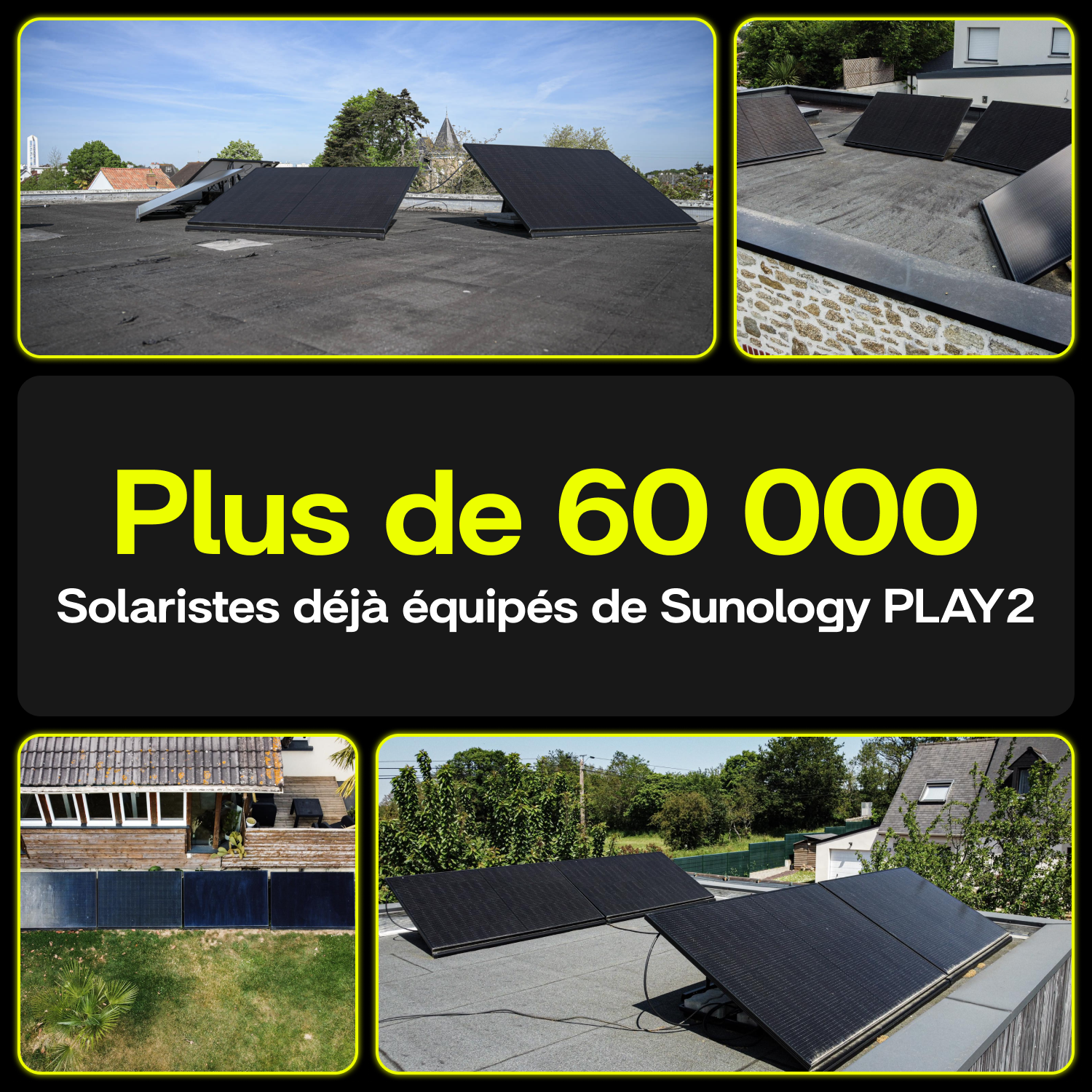 Sunology PLAY2 - Panneau solaire complet 460W bifacial – Station solaire livrée totalement assemblée – Installation au sol ou au mur - 6