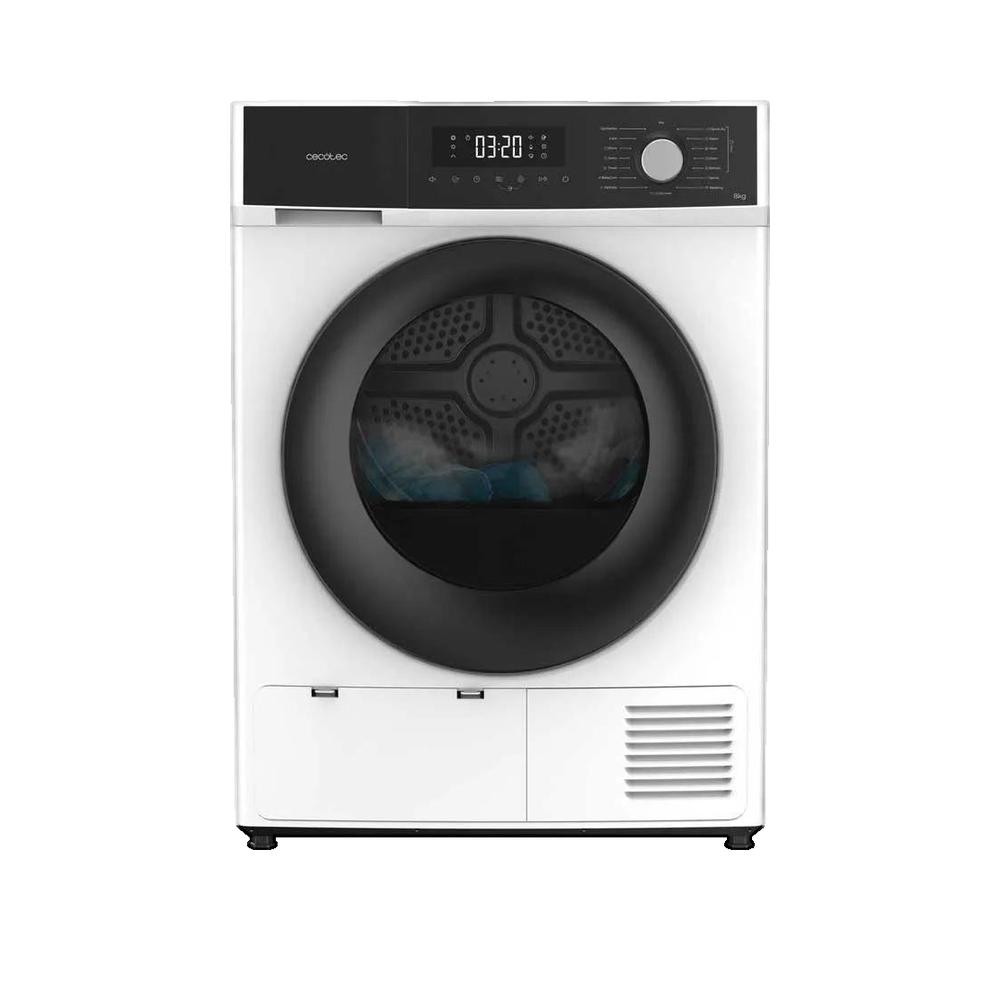 Cecotec secadora de ropa 8kg bomba de calor bolero dresscode dry 8330