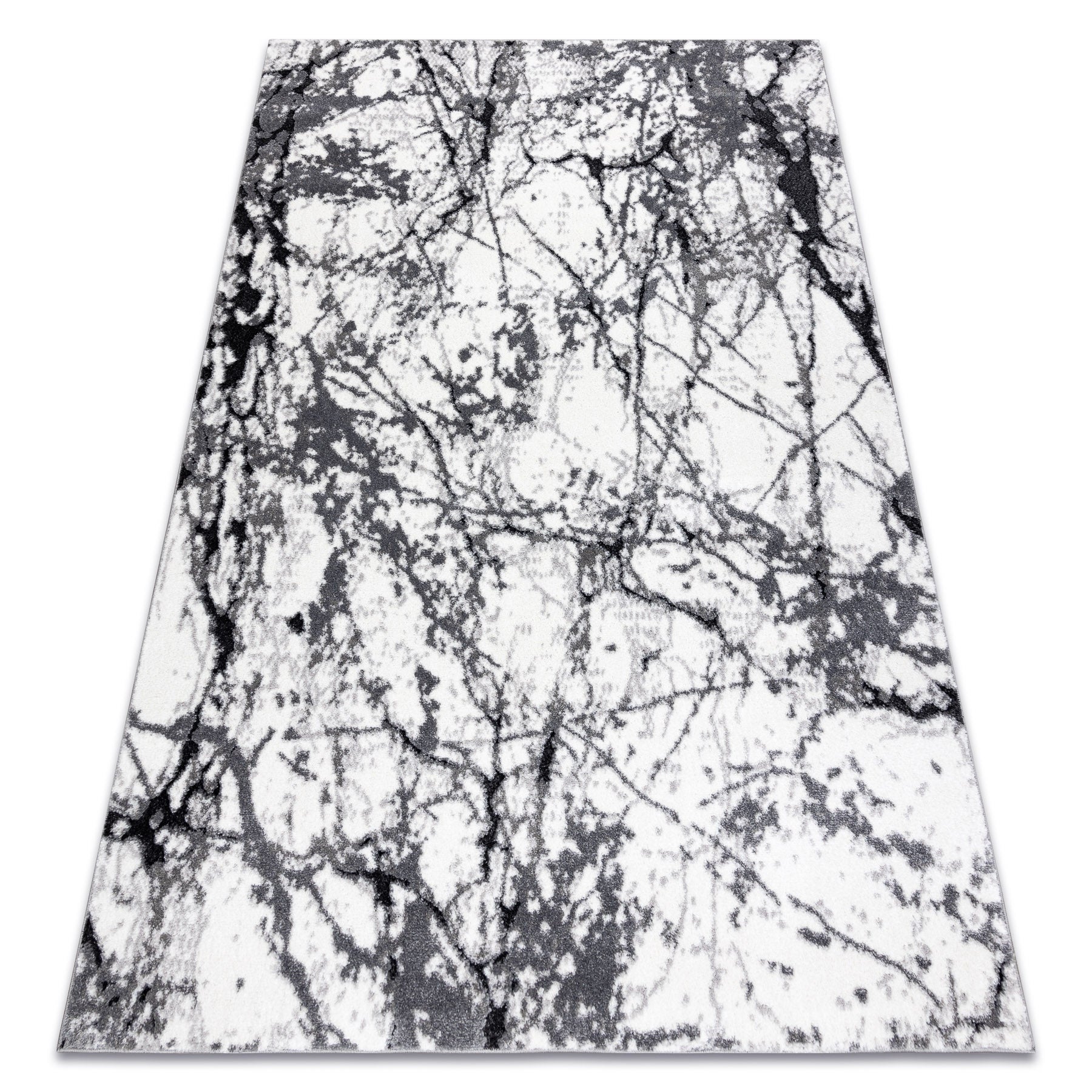 Dywan nowoczesny COZY 8871 Marble, Marmur - Strukturalny, dwa poziomy runa szary 160x220 cm