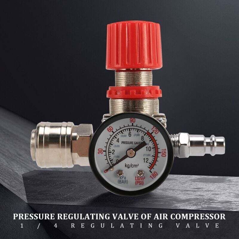 Air Compressor Pressure Regulator Reduction Valve 12 Bar Connection - 2